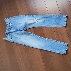 Levis Distressed 501 Skinny 26x28